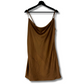 COPPER COWL SLIP DRESS