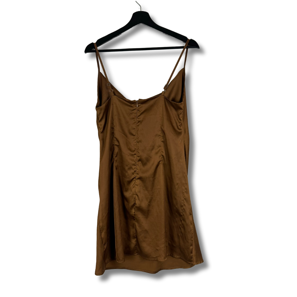 COPPER COWL SLIP DRESS