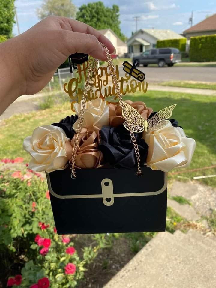 Floral Arrangement Gift Bag