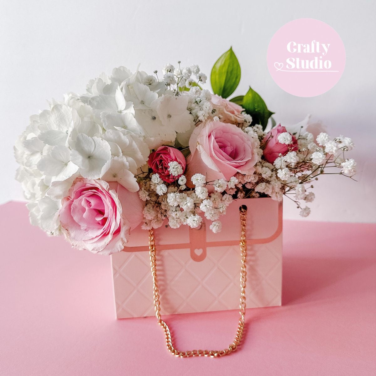 Floral Arrangement Gift Bag