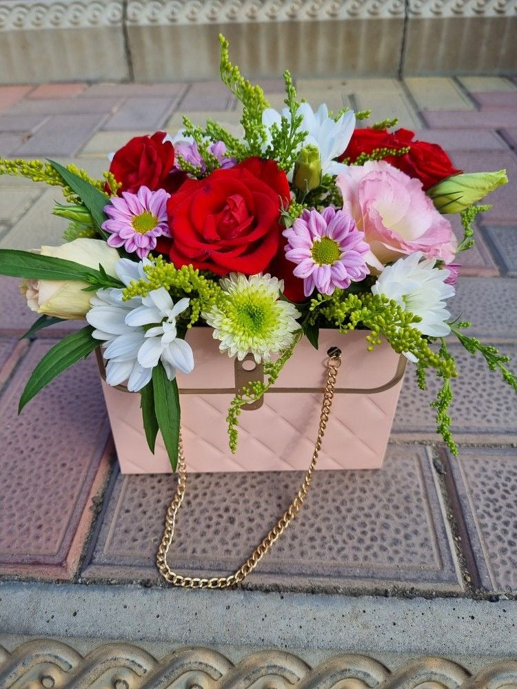 Floral Arrangement Gift Bag