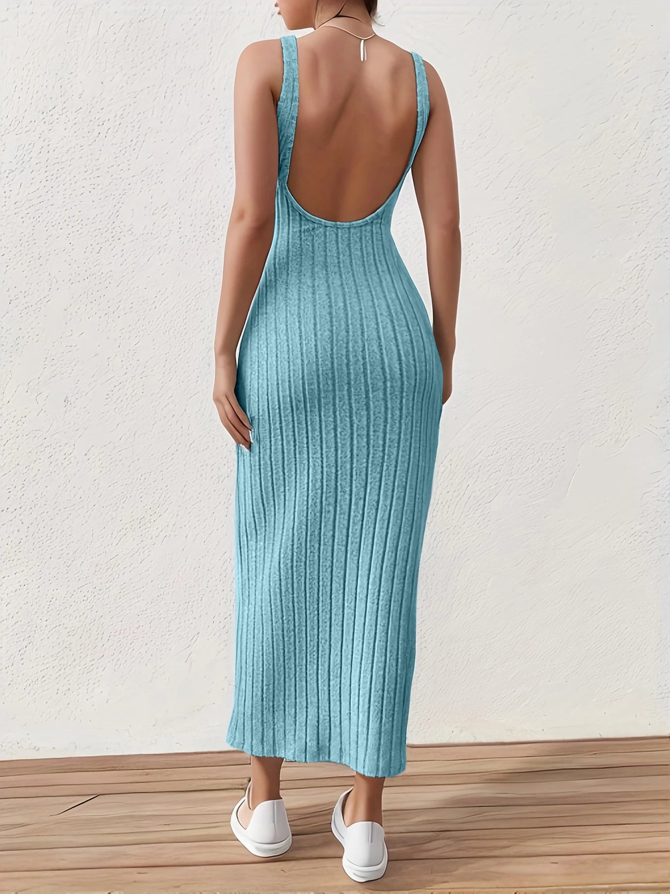 Backless Tank Dress