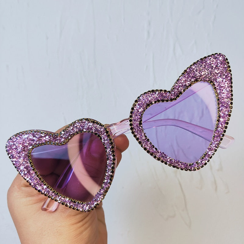 Glitter Heart Sunnies