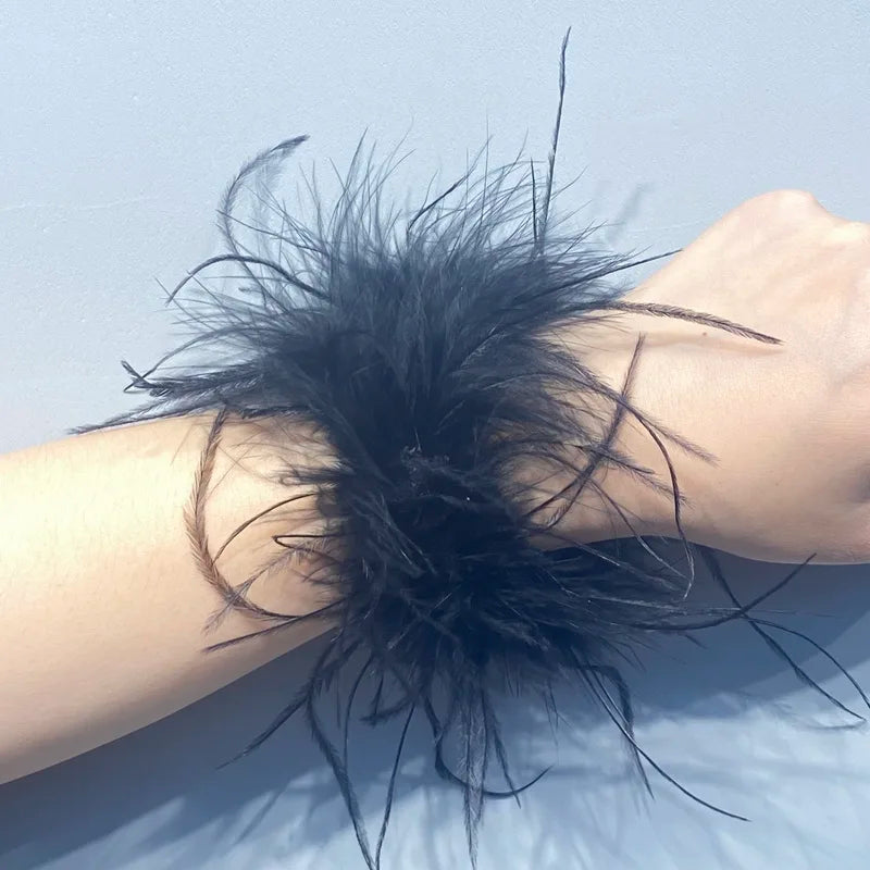 Ostrich Feather Bracelet